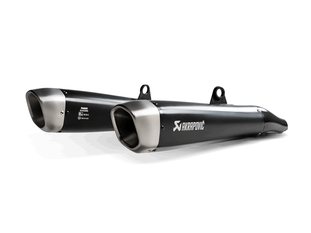 AKRAPOVIC STREET TWIN 16-20 TITANIUM SLIP-ON S-T9SO2-HCQTBL