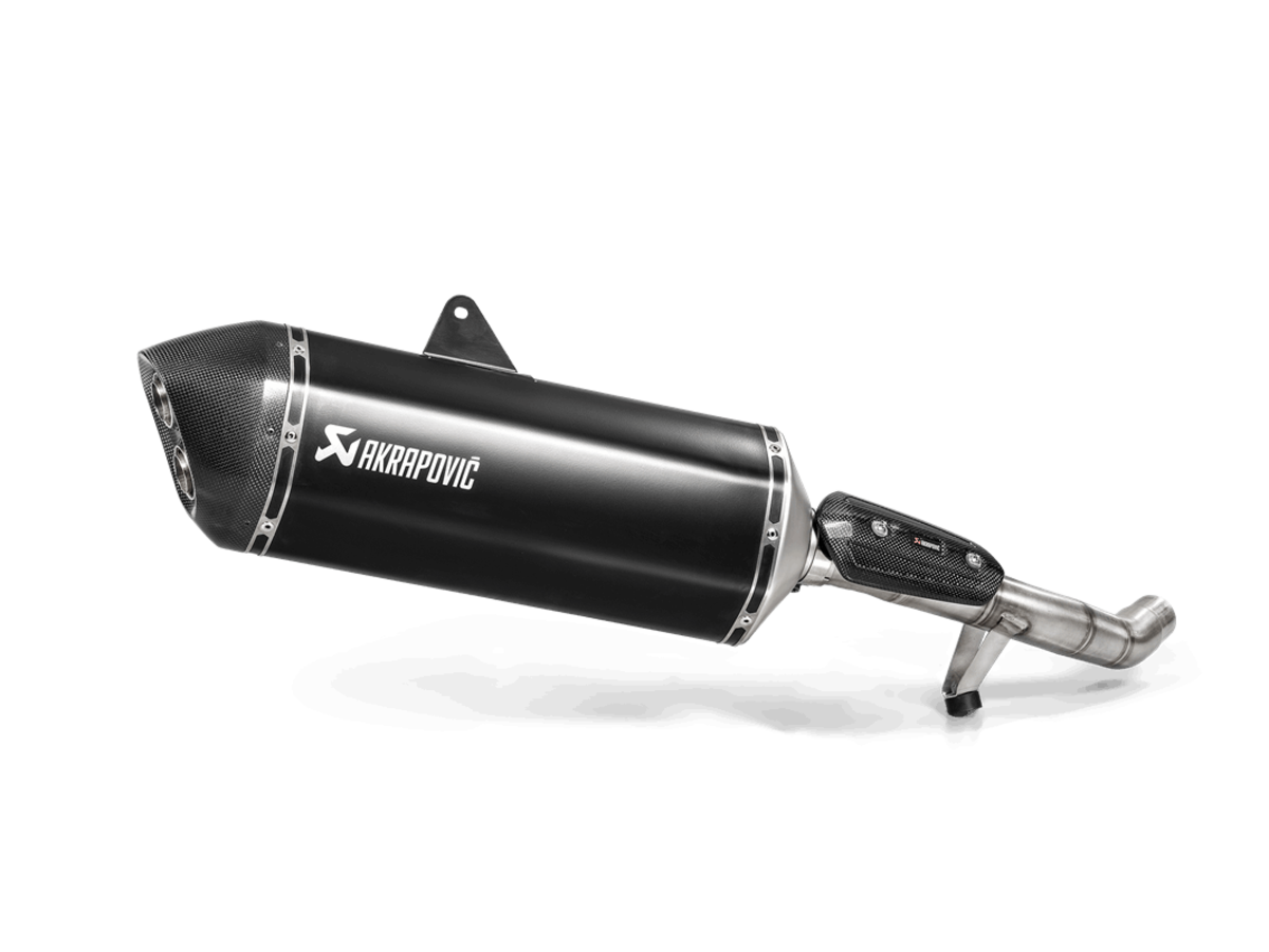 AKRAPOVIC TIGER 1200 18-20 TITANIUM SLIP-ON S-T12SO1-HAFTBL