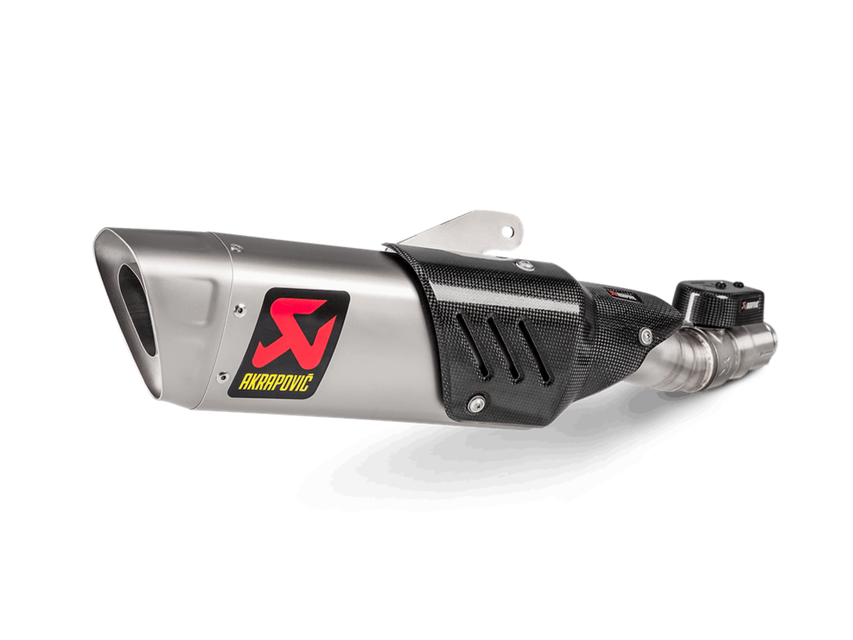 AKRAPOVIC YZF-R6 17-23 TITANIUM SLIP-ON S-Y6SO12-HAPT