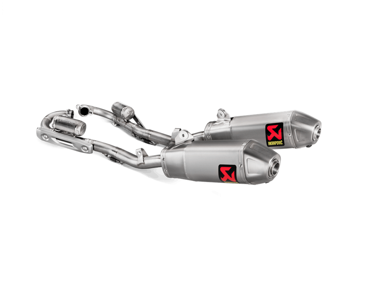 AKRAPOVIC CRF250R/RX 21 TITANIUM EVOLUTION LINE S-H2MET12-CIQTA