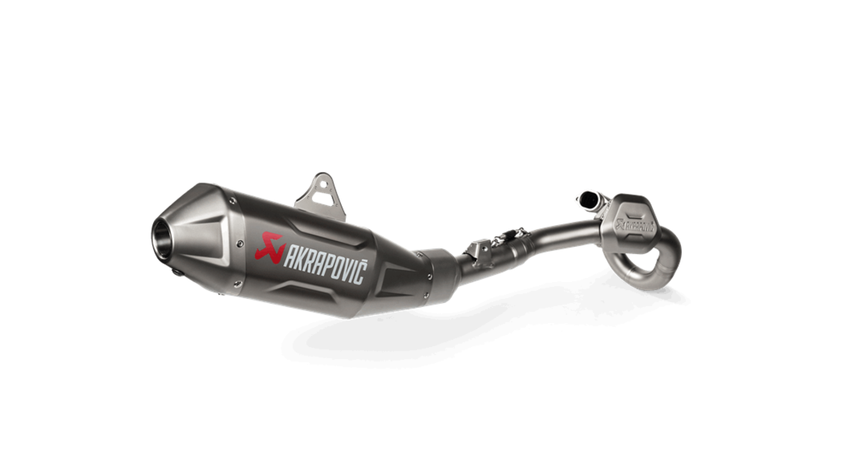 AKRAPOVIC CRF450R/RX 21-22 TITANIUM EVOLUTION LINE S-H4MET16-FDHLTA