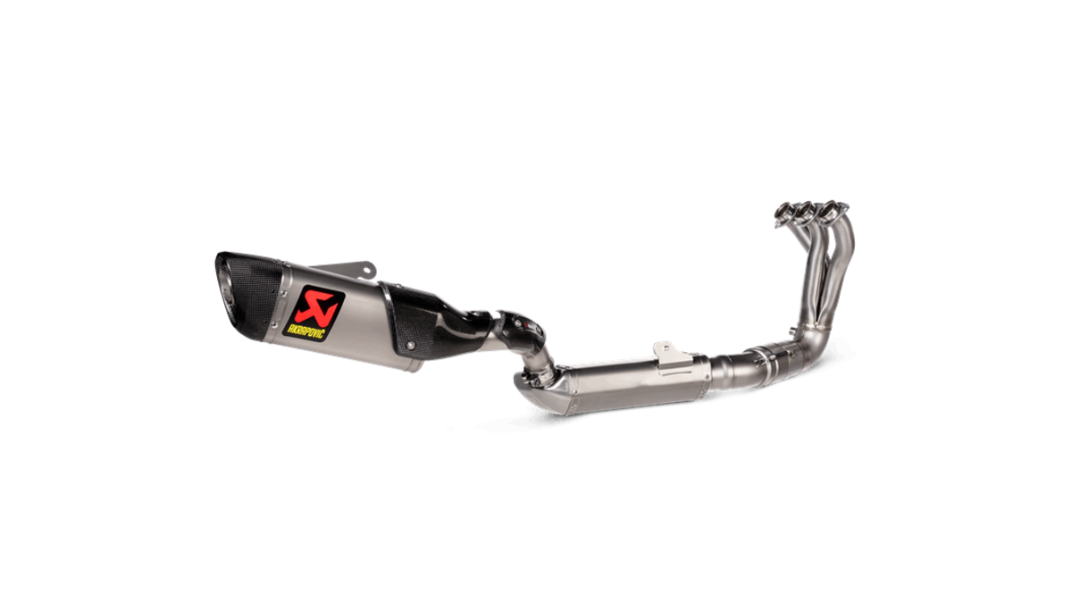AKRAPOVIC TRACER 9/GT 2021 TITANIUM RACING LINE S-Y9R13-HAPT