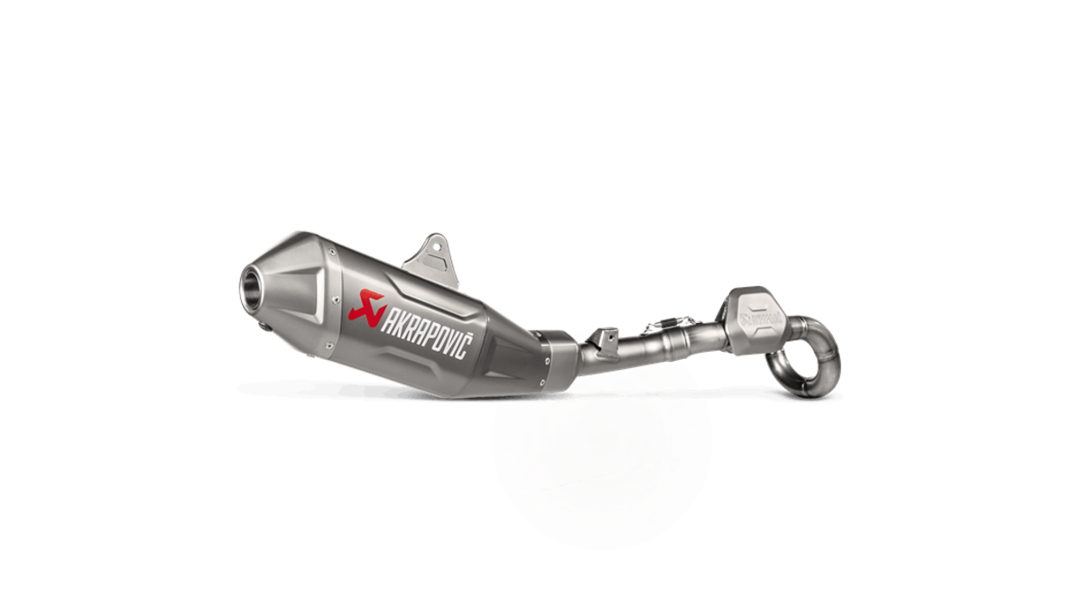 AKRAPOVIC CRF250R/RX 2022 TITANIUM EVOLUTION LINE S-H2MET13-FDHLTA