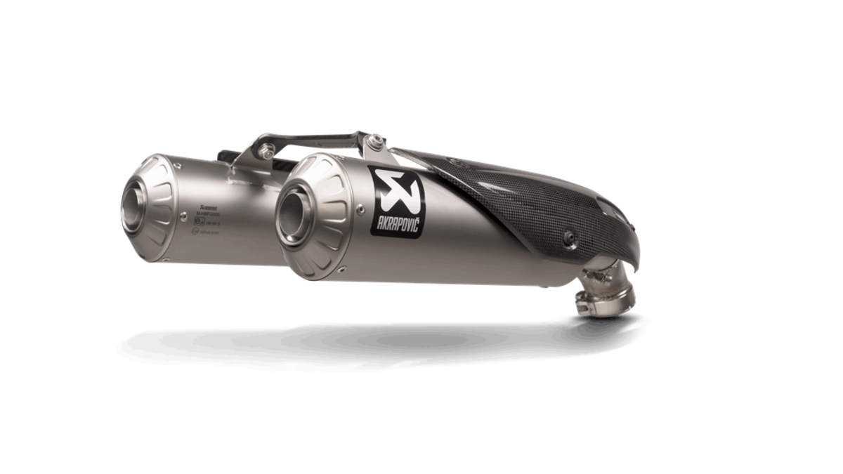 AKRAPOVIC SCRAMBLER 1100 2021 TI SLIP-ON S-D11SO13-HBFGT