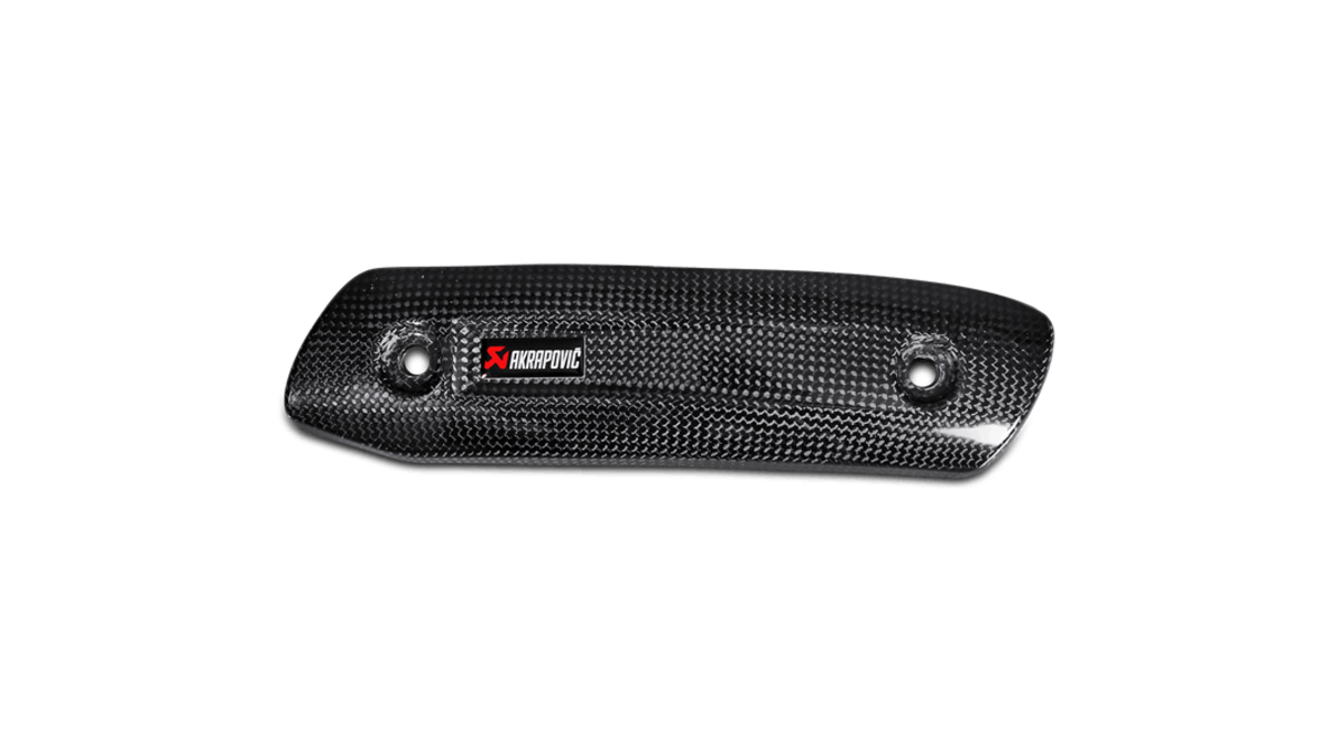 AKRAPOVIC MONSTER/SCRAMBLER 15-22 CF HEAT SHIELD P-HSD12E3