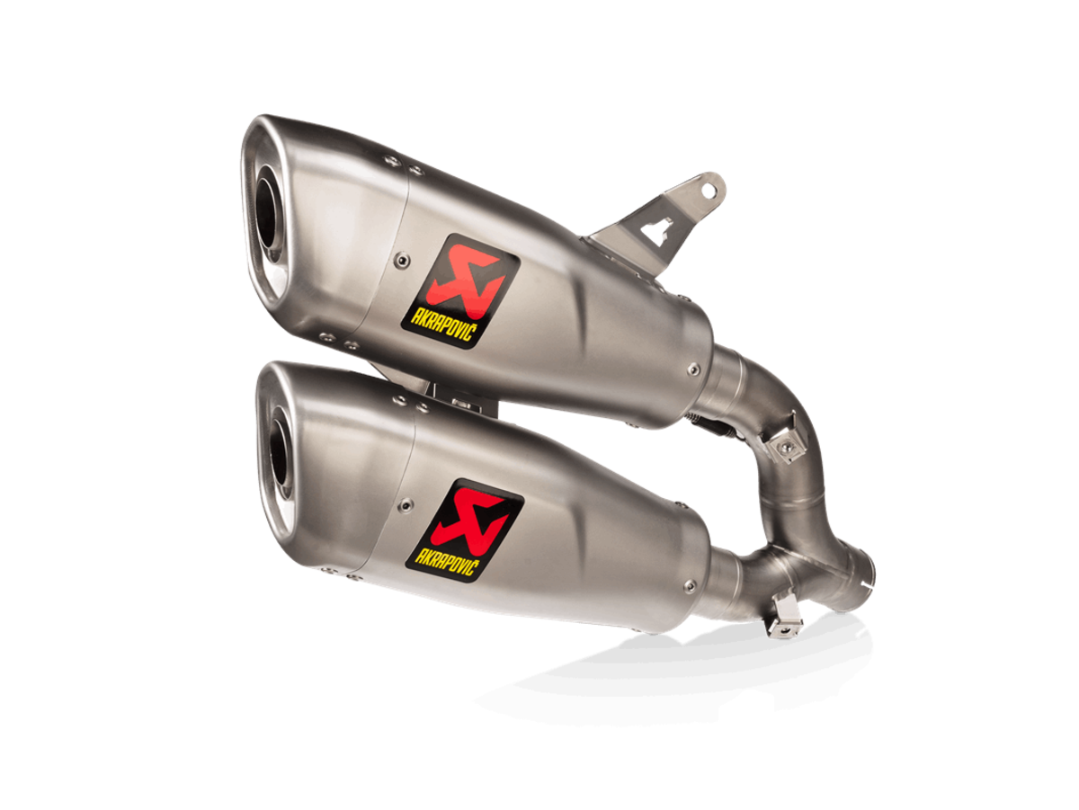 AKRAPOVIC MONSTER 21-22 TITANIUM SLIP-ON S-D9SO17-HCQT