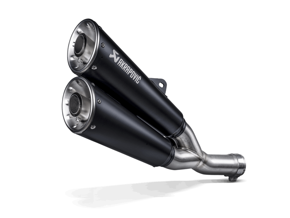 AKRAPOVIC DUCATI SCRAMBLER 21-22 SS SLIP-ON BLK S-D8SO6-ISSSBL