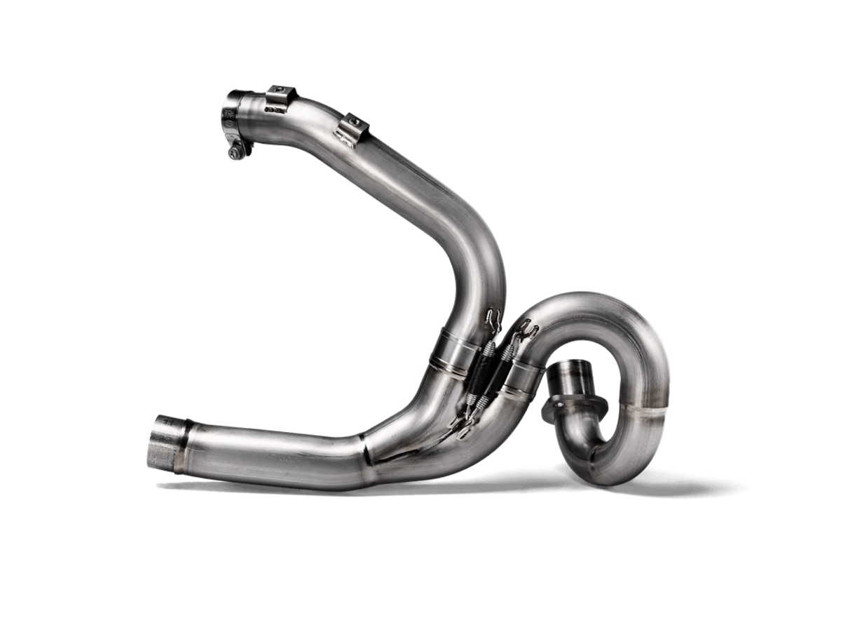 AKRAPOVIC DUCATI SCRAMBLER 21-22 OPT TI HEADER E-D8E2