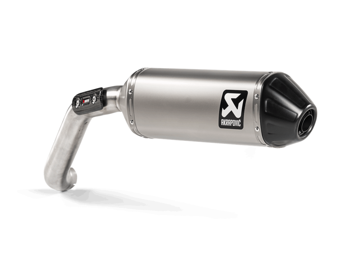 AKRAPOVIC MOTO GUZZI V85 TT 19-22 TI SLIP-ON S-MG8SO2-HFTT