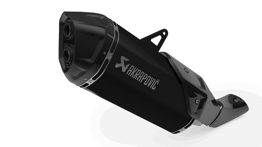 AKRAPOVIC CRF1100L 2024 TITANIUM SLIP-ON BLACK S-H11SO4-HAFT