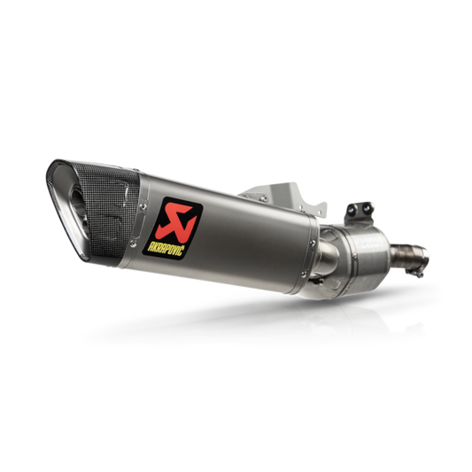 AKRAPOVIC F900R/XR 2025 TITANIUM SLIP ON S-B9SO2-HAPLT