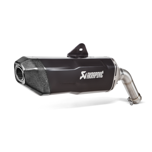 AKRAPOVIC F800/900GS 24-25 TITANIUM BLK SLIP-ON S-B9SO3-HFBFCTBL