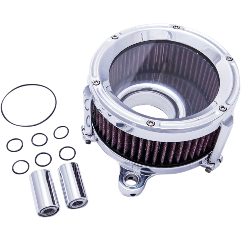 TRASK AIR CLEANER  ASSAULT 08-16 FLHT - CHR TM-1020CH