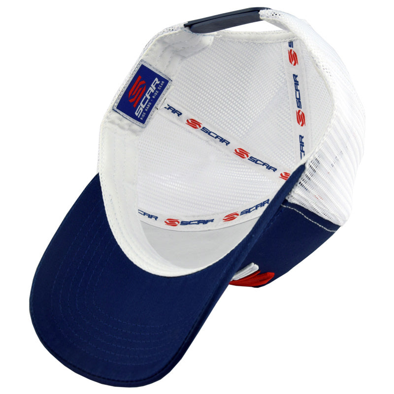 SCAR SCAR CAP TRUCKER - DARK BLUE/WHITE SCAP101