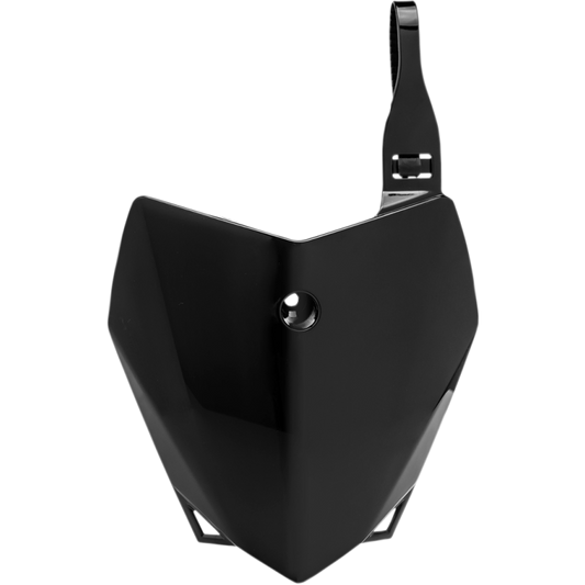 ACERBIS FRONT # PLATE- KLX110/110L:10-22 BLACK 2780400001