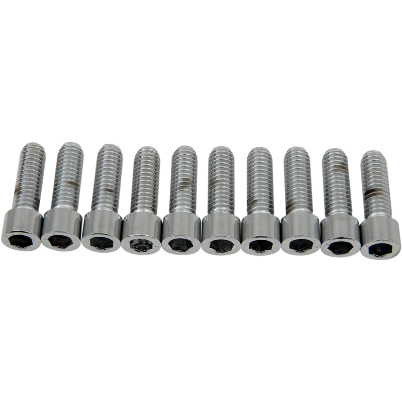 DRAG SPECIALTIES 5/16-18*1 SMOOTH ALLEN(10) CY-CHROME MPB217S