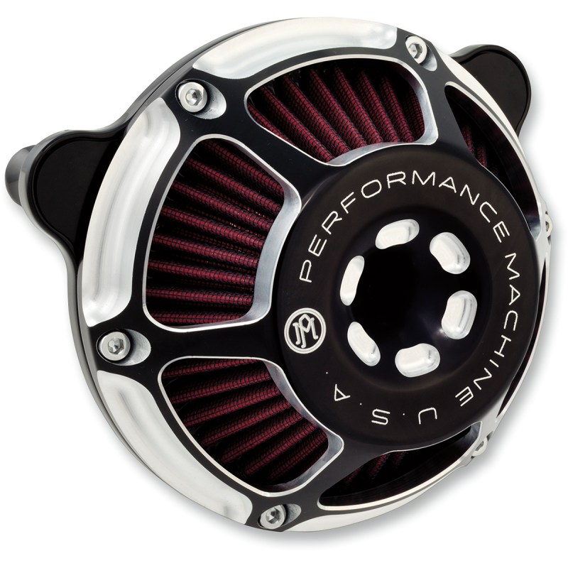 PERFORMANCE MACHINE 93-06CV/01-17 EFI MAX HP A/CLEANER C/CUT 0206-2078-BM