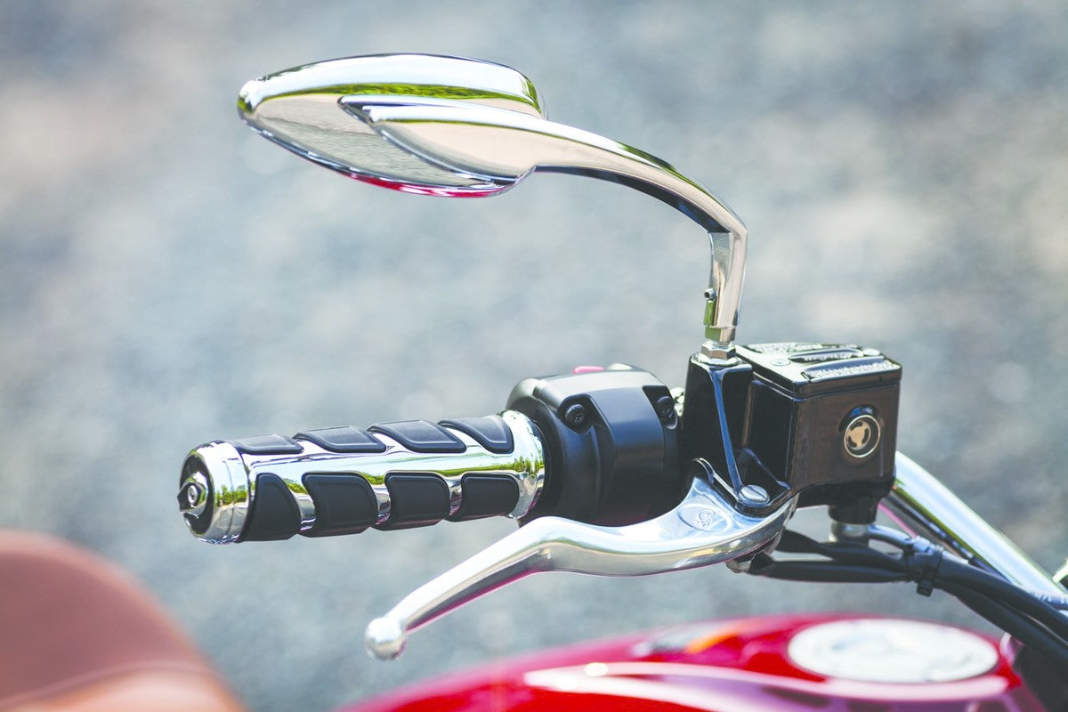 KURYAKYN KINETIC GRIPS 7/8 BARS & SCOUT, CHROME" PN 6367 KUR6367