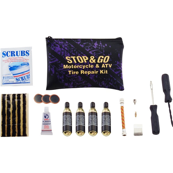 STOP & GO TIRE REPAIR KIT TUBE & TUBELESS 1066