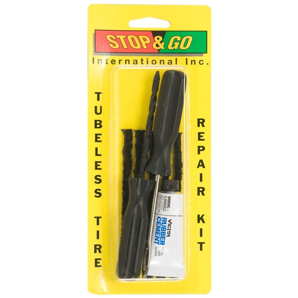 STOP & GO TIRE REPAIR KIT CARDED TUBELESS 76002