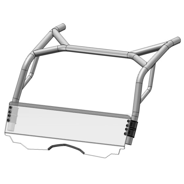 DIRECTION 2 WINDSHIELD SHORT FIXED FT CFMOTO CFWS2002