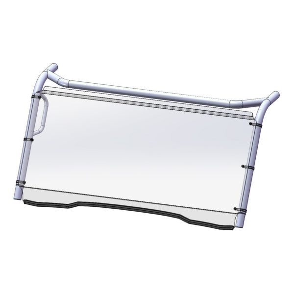 DIRECTION 2 WINDSHIELD FT FULL FIX KAWA GP MULEFXRWS2101GP