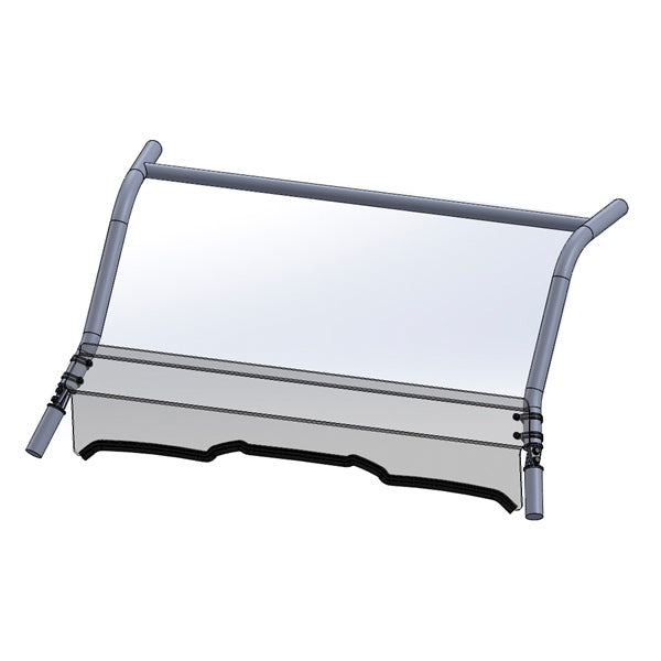 DIRECTION 2 WINDSHIELD SHORT GP YAM DIRECTION 2 YXZ19WS1102GP