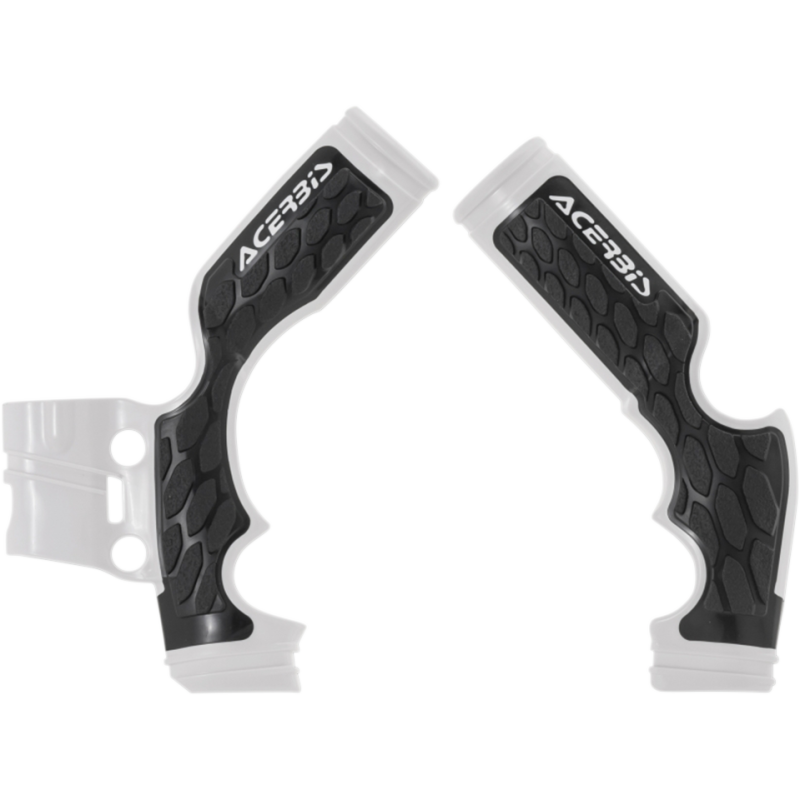 ACERBIS FRAME GUARDS-XGRIP SX65:14-22 TC65:16-22 MC65: WHITE/BLK 2688760001