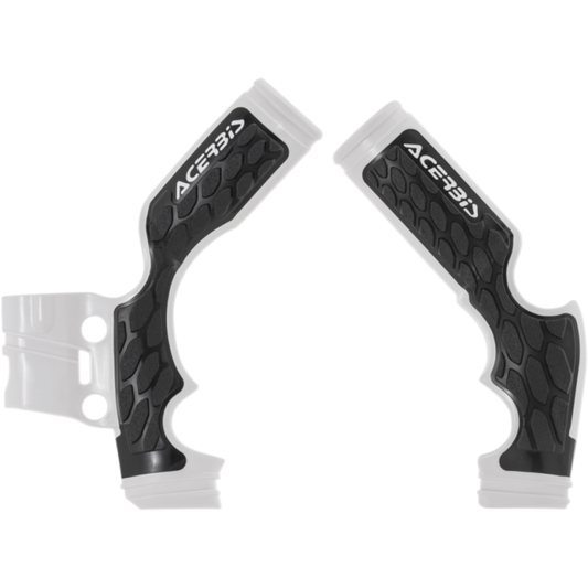 ACERBIS FRAME GUARDS-XGRIP SX65:14-22 TC65:16-22 MC65: WHITE/BLK 2688760001