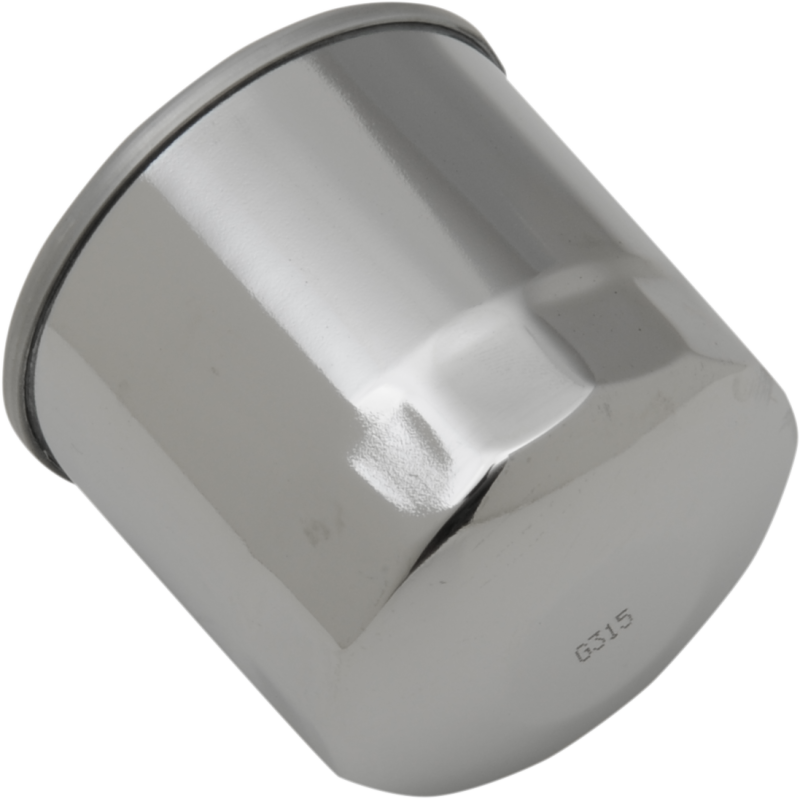PARTS UNLIMITED 01-0064 OIL FILTER (CHROME) 01-0064