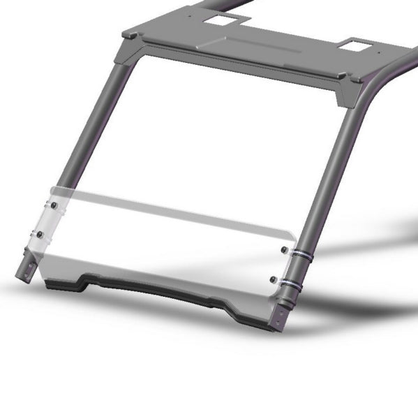 DIRECTION 2 WINDSHIELD SHORT FIXED GP FT POL RZR10WS1102GP