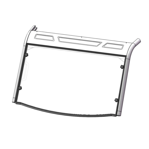 DIRECTION 2 WINDSHIELD FULL FIXED POL DIRECTION2 RNGXPWS7001GP