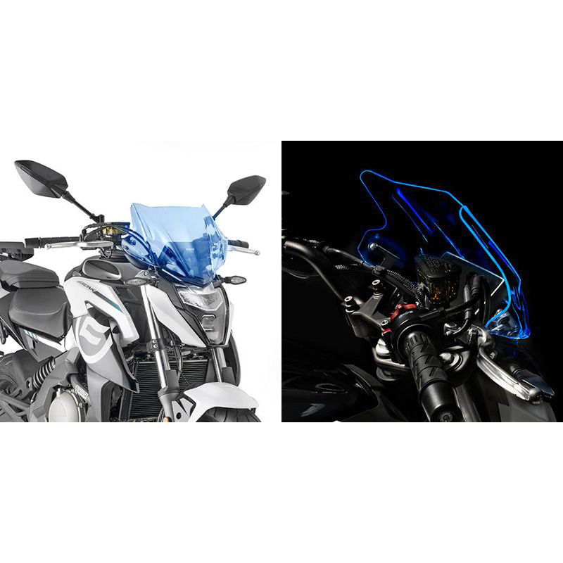 KAPPA SPECIFIC WINDSHIELD ''ICE'' BLUE (28X365CM) 1176ABLK