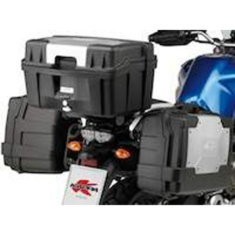 KAPPA TOP-CASE 46 LITRES KGR46 MONOKEY BLK/ALUMINIUM KGR46