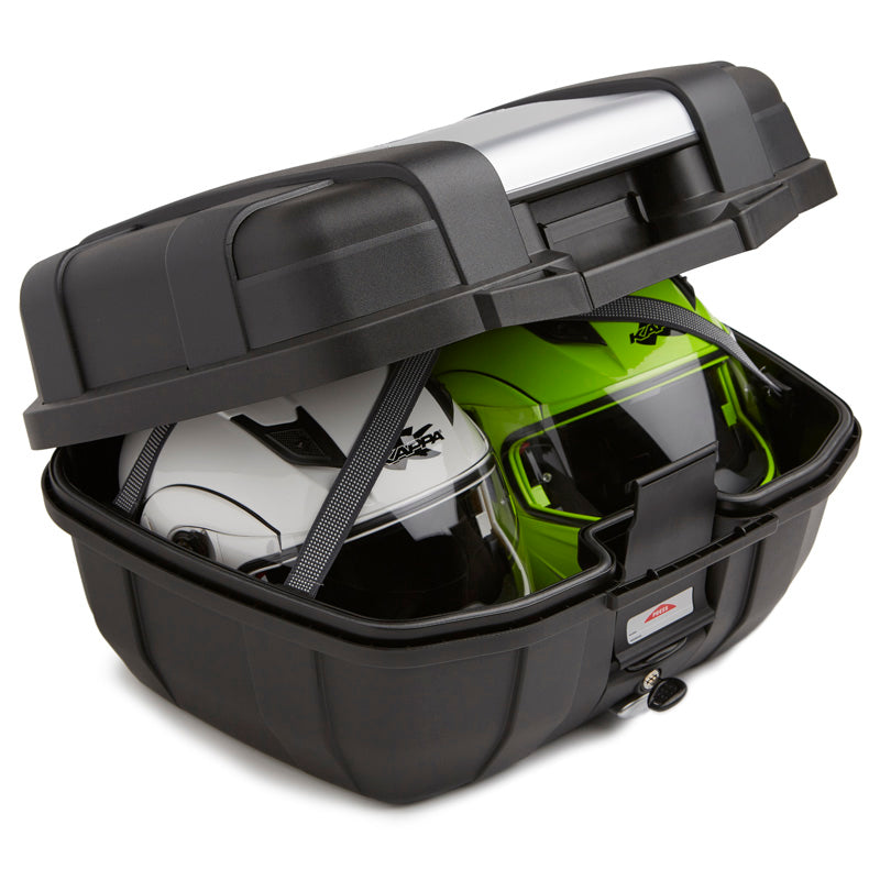 KAPPA TOP-CASE 52 LITRES KGR52 MONOKEY BLK/ALUMINIUM KGR52