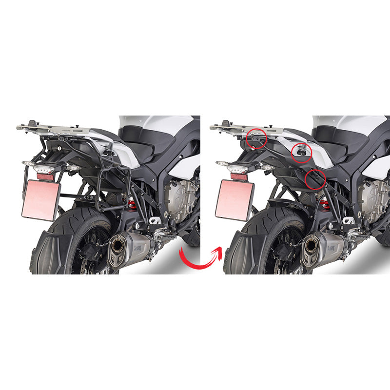 KAPPA TUBULAR HOLDERS RAPID BMW S1000XR 2015 KLR5119