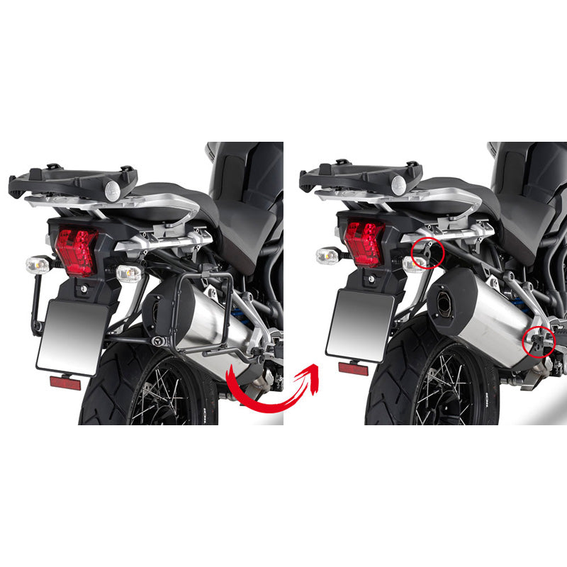 KAPPA TUBULAR SIDE-CASE HOLDERS TIGER EXPLORER 2012 KLR6403