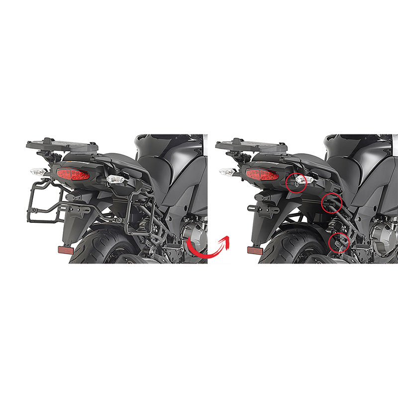 KAPPA SPECIFIC RAPID RELEASE SIDE CASE VERSIS 1000 2015 KLXR4113
