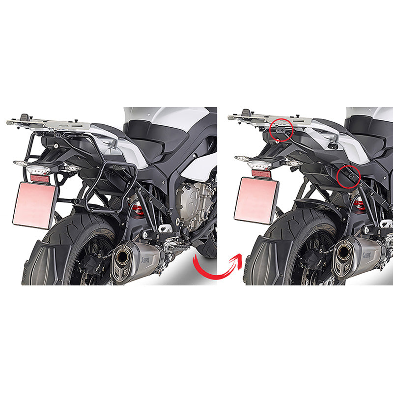 KAPPA TUBULAR HOLDERS RAPID K33N BMW S1000XR 2015 KLXR5119