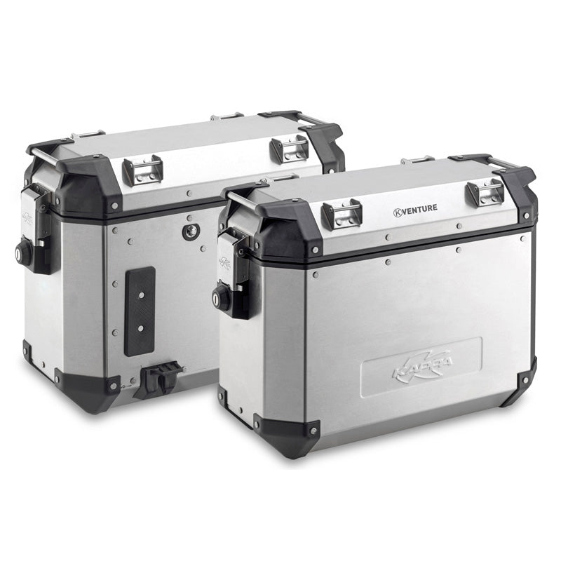 KAPPA SET OF 2 CASES KVE37A K-VENTURE IN ALUMINIUM KVE37APACK2