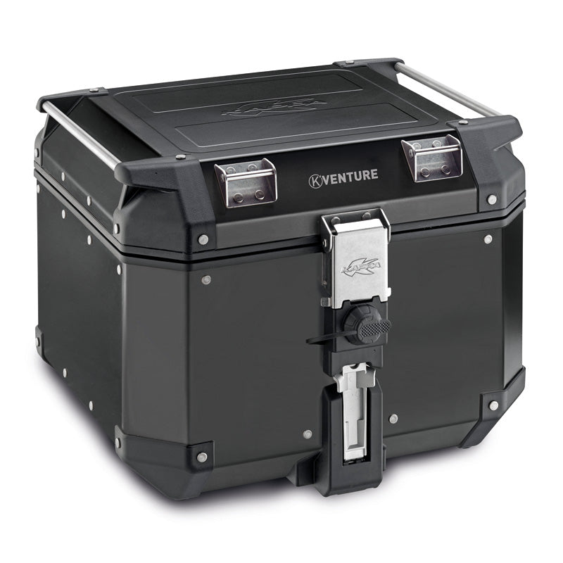 KAPPA 42 LIT VENTURE TOP CASE KVE42B IN BLACK ALUMINIUM KVE42B