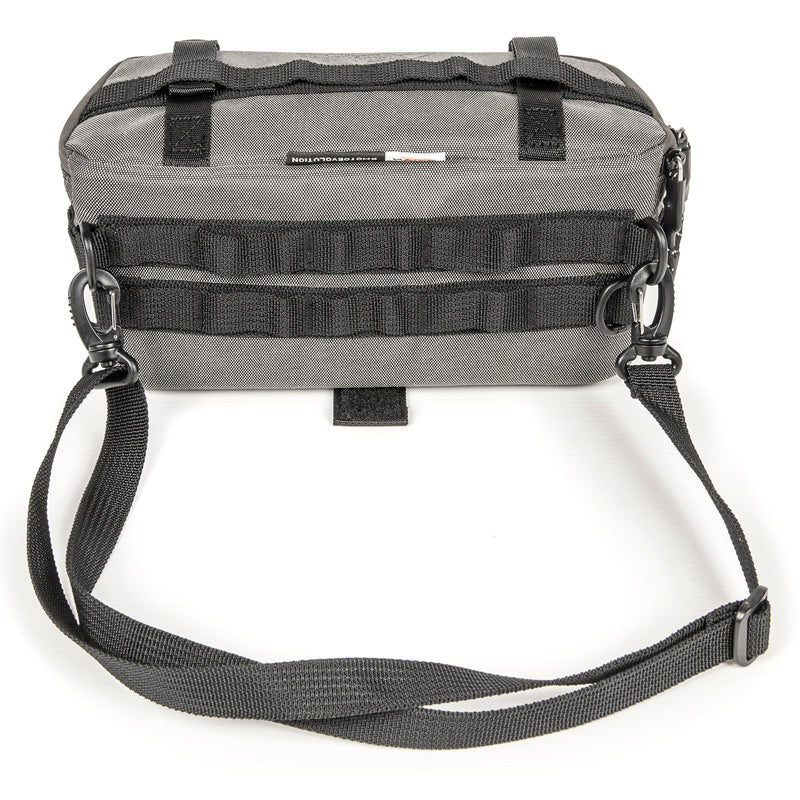 KAPPA HANDLEBAR BAG GREY 3 LITERS RA317
