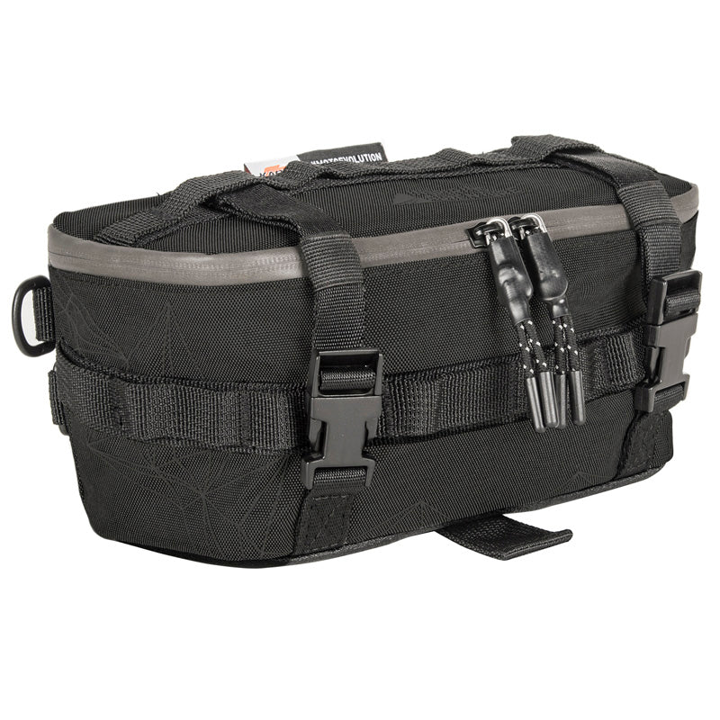 KAPPA HANDLEBAR BAG BLACK 3 LITERS RA317BK