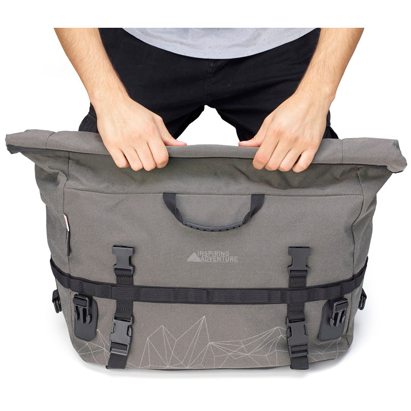 KAPPA RA318 TAIL BAG GREY 32 LITRES RA318