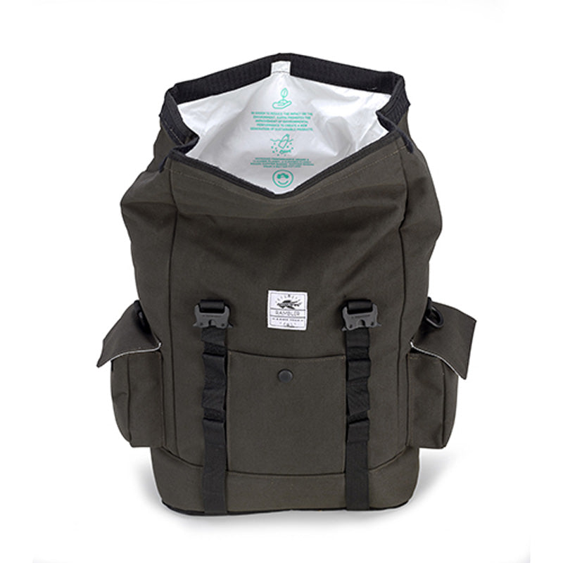 KAPPA RB100RS RAMBLER 14L DARK GREEN ECO SADDLEBAG RB100RS