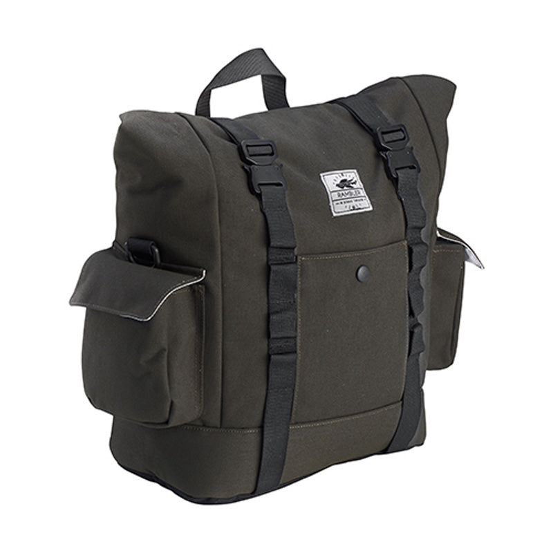 KAPPA RB100RS RAMBLER 14L DARK GREEN ECO SADDLEBAG RB100RS
