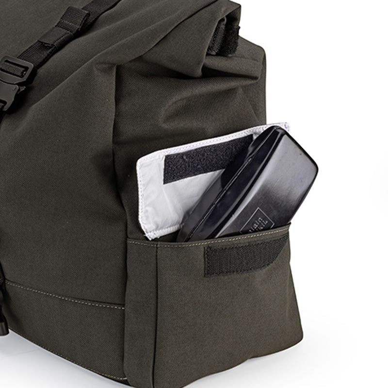 KAPPA RB101R RAMBLER 26L DARK GREEN ECO TAIL BAG RB101R