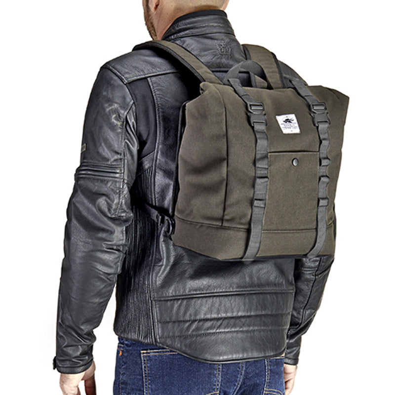 KAPPA RB105R RAMBLER 17L DARK GREEN ECO SADDLEBAG RB105R