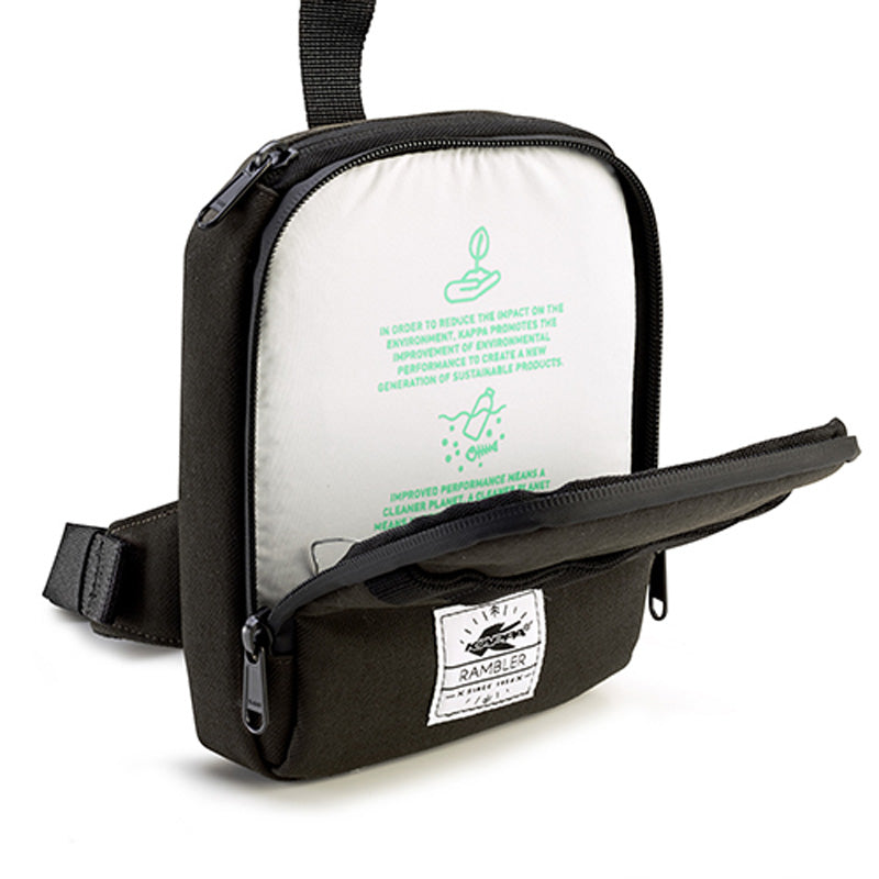 KAPPA RB106R RAMBLER 1L DARK GREEN ECO LEG BAG RB106R