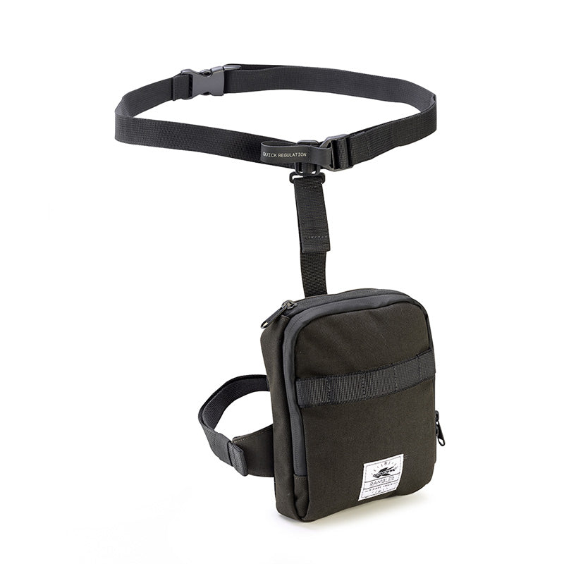KAPPA RB106R RAMBLER 1L DARK GREEN ECO LEG BAG RB106R